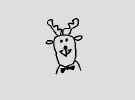 Reindeer and bowtie (5971 bytes)